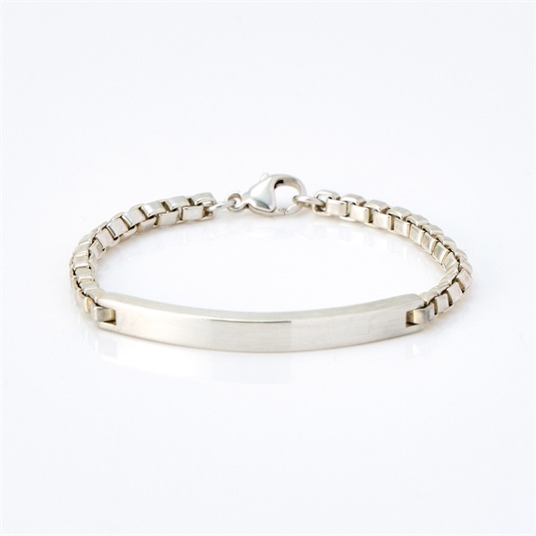 TIFFANY & Co. ベネチアンID ブレスレット シルバー 925