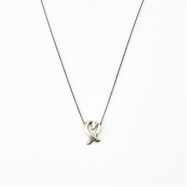 TIFFANY & Co. ラビングハート ネックレス シルバー 925