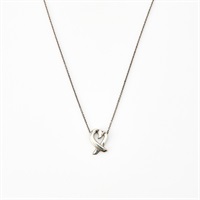 TIFFANY & Co. ラビングハート ネックレス シルバー 925