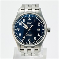 IWC マークXVIII  IW327014 自動巻き 腕時計 40MM 青文字盤 シルバー ブルー SS