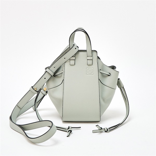 LOEWE ハンモック ミニ ショルダーバッグ A538V07X15 8763  ライトセラドン ゴールド レザー