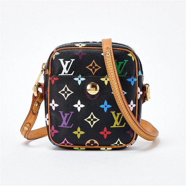 LOUIS VUITTON モノグラムマルチカラー ショルダーバッグ M40056 ノワール マルチカラー PVC