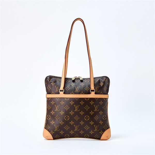 LOUIS VUITTON クーサン ショルダーバッグ M51141 ブラウン ゴールド PVC