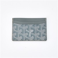 GOYARD サン・シュルピス カードケース VAE020246 グレー ホワイト PVC レザー