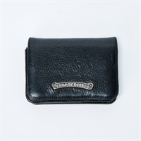 CHROME HEARTS カードケース ブラック シルバー レザー 925