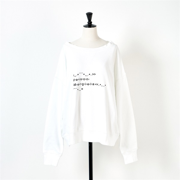 Maison Margiela フォトジェネレーター スウェット M ホワイト コットン