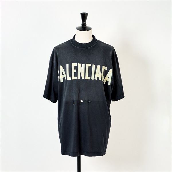 BALENCIAGA Tシャツ XS 739784TOVA91055 チャコール コットン ポリウレタン