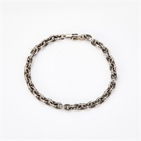 CHROME HEARTS ペーパーチェーン ブレスレット 7inch シルバー 925 K14