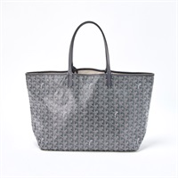 GOYARD サンルイ PM トートバッグ グレー PVC