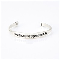 CHROME HEARTS CHプラス フラット バングル シルバー 925