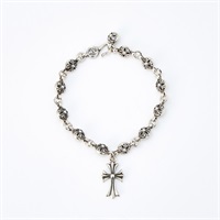 CHROME HEARTS クロスボール タイニーCH ブレスレット シルバー 925