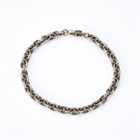 CHROME HEARTS ペーパーチェーン ブレスレット 7inch シルバー 925 K14