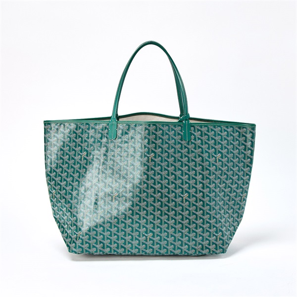 GOYARD サンルイ GM トートバッグ グリーン PVC