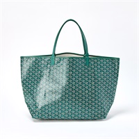 GOYARD サンルイ GM トートバッグ グリーン PVC