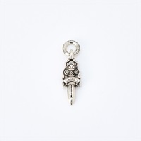 CHROME HEARTS ダガー チャーム ペンダントトップ シルバー 925