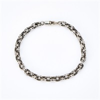 CHROME HEARTS ペーパーチェーン ブレスレット 7inch シルバー 925 K14