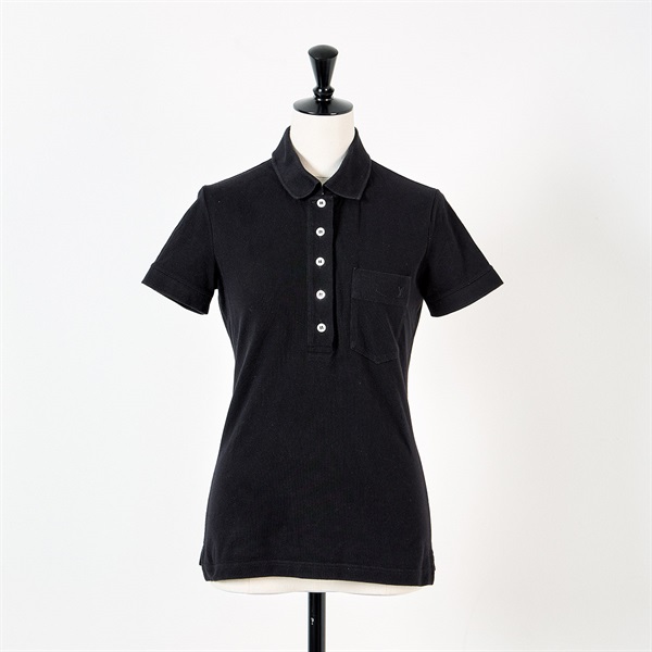 LOUIS VUITTON Tシャツ XS ブラック コットン