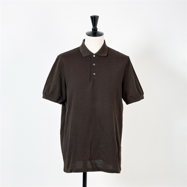 LOUIS VUITTON Tシャツ XL ブラウン コットン