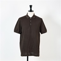 LOUIS VUITTON Tシャツ XL ブラウン コットン