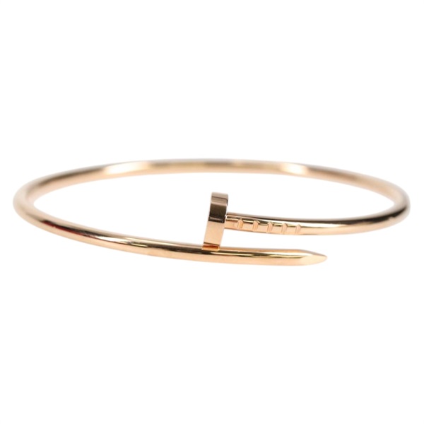 Cartier ジュストアンクル スモール ブレスレット 17 ピンクゴールド 750PG