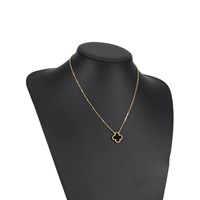 Van Cleef & Arpels ヴィンテージ アルハンブラ ネックレス ゴールド ブラック 750YG オニキス