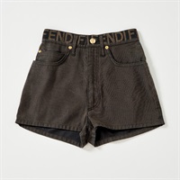 【原宿店限定】FENDI ショートパンツ 38 ブラウン コットン