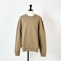 【原宿店限定】AMI PARIS スウェット XXL USW003.730 カーキグリーン コットン ポリウレタン