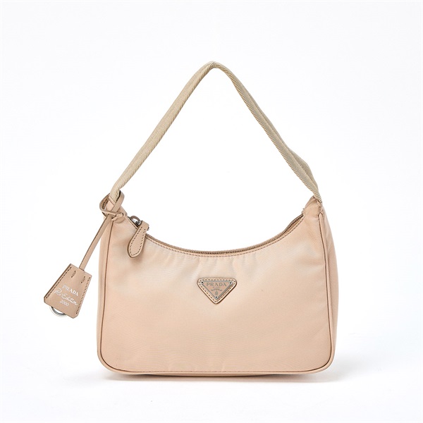 【原宿店限定】PRADA RE-NYLON ハンドバッグ Re-Edition2000 ニュートラル シルバー テスート