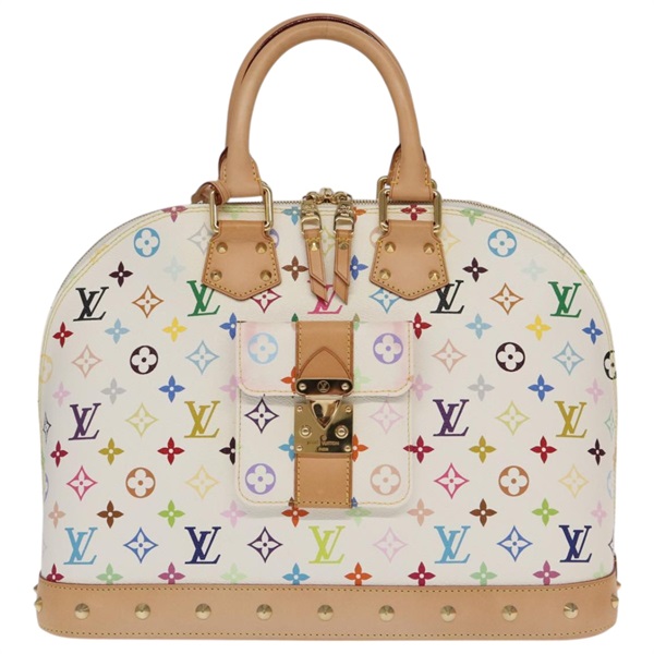 【原宿店限定】ルイ・ヴィトン LOUIS VUITTON アルマ GM ハンドバッグ モノグラム マルチカラー ホワイト M40441 レディース 101776SM