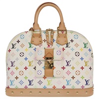 【原宿店限定】ルイ・ヴィトン LOUIS VUITTON アルマ GM ハンドバッグ モノグラム マルチカラー ホワイト M40441 レディース 101776SM