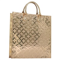 【原宿店限定】ルイ・ヴィトン LOUIS VUITTON サックプラ ハンドバッグ モノグラムミロワール ゴールド M40268 レディース BD186SAM