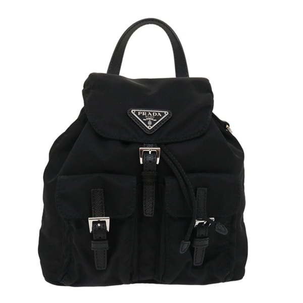 【原宿店限定】プラダ PRADA ショルダーバッグ チェーン ミニ ナイロン ブラック 1BH029 V44 F0002 レディース 29659SM