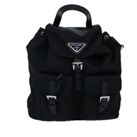 【原宿店限定】プラダ PRADA ショルダーバッグ チェーン ナイロン ブラック レディース 74455AM