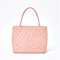 【原宿店限定】CHANEL マトラッセ 復刻  2000年 トートバッグ ピンク ゴールド キャビアスキン