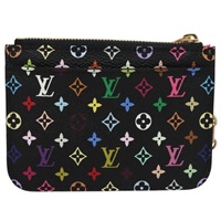 【原宿店限定】LOUIS VUITTON ポシェット クレ NM コインケース モノグラム・マルチカラー ブラック M93735 レディース 110059AM