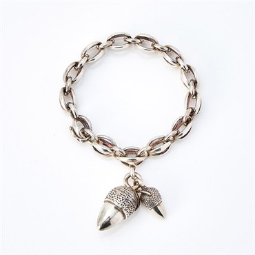 【原宿店限定】HERMES 1980-1990年 グレン ブレスレット シルバー 925