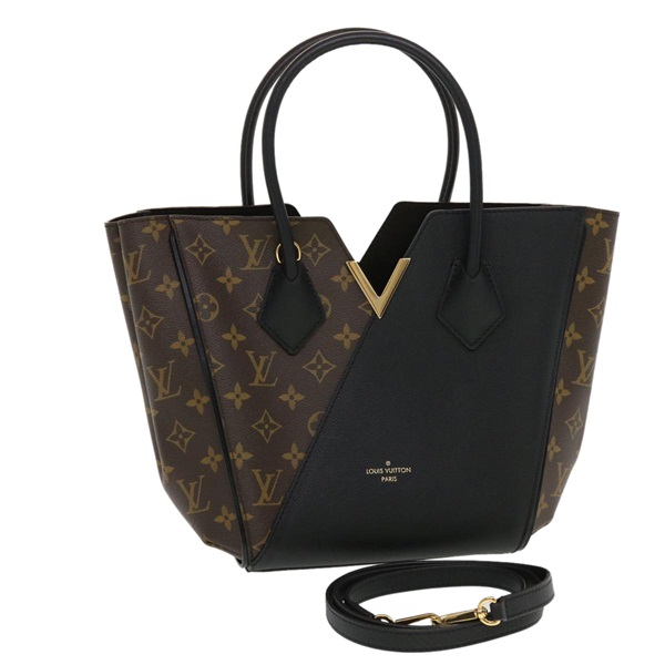 【原宿店限定】ルイ・ヴィトン LOUIS VUITTON キモノPM トートバッグ モノグラム 2way ブラック M41855 レディース 43635SM