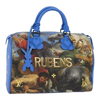【原宿店限定】ルイ・ヴィトン LOUIS VUITTON スピーディ30 ハンドバッグ モノグラム マスターズコレクション RUBENS ブルー M43305 レディース 47435SM