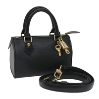 【原宿店限定】ルイ・ヴィトン LOUIS VUITTON ミニスピーディ ハンドバッグ エピ 2way SPO ブラック レディース 56796SM