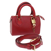 【原宿店限定】ルイ・ヴィトン LOUIS VUITTON ミニスピーディ ハンドバッグ エピ SPO 2way レッド レディース 56797SM