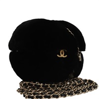 【原宿店限定】シャネル CHANEL ショルダーバッグ チェーン ブラック レディース 107766AM