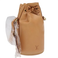 【原宿店限定】ルイ・ヴィトン LOUIS VUITTON シャンパンケース ショルダーバッグ ノマドレザー ドンペリコラボ 1000個限定 ベージュ M99057 レディース ki4627SAM