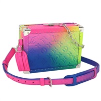 【原宿店限定】ルイ・ヴィトン LOUIS VUITTON ソフトトランク ショルダーバッグ モノグラムイリュージョン マルチカラー M20476 レディース 52077SM