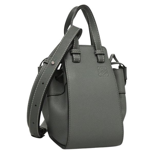 【原宿店限定】ロエベ LOEWE ハンドバッグ レザー 2way グレー レディース nb415AM