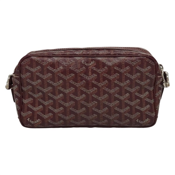 【原宿店限定】ゴヤール GOYARD カップヴェール PM ショルダーバッグ ヘリンボーン PVC レッド レディース 116255AM