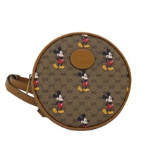 【原宿店限定】グッチ GUCCI バックパック マイクロGGスプリーム ディズニー ミニ PVC ベージュ 603730 レディース am6384SM