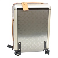 【原宿店限定】ルイ・ヴィトン LOUIS VUITTON ホライズン 55 スーツケース モノグラムチタニウム シルバー M41226 レディース ak157SM