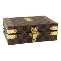【原宿店限定】LOUIS VUITTON ドミノ28 トランク ダミエ エベヌ レディース 29522SM