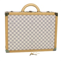 【原宿店限定】ルイ・ヴィトン LOUIS VUITTON コトヴィル 45 トランク ダミエ アズール SPO レディース 38808SM