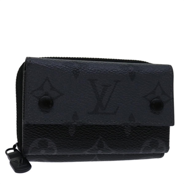 【原宿店限定】ルイ・ヴィトン LOUIS VUITTON ディスカバリーコンパクトウォレット 財布 モノグラム エクリプス M67630 レディース 70054SM